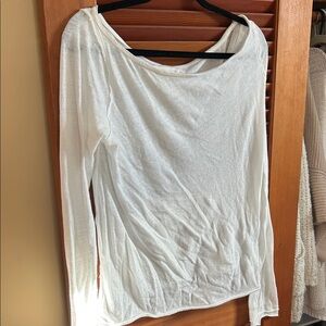 We The Free White Long Sleeve Top